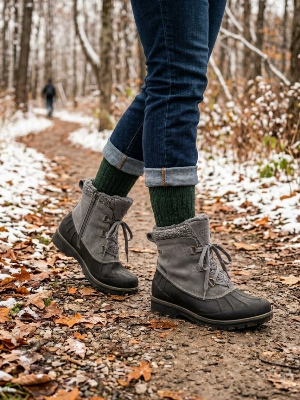 Denver Hayes Suede Waterproof Lined Boots